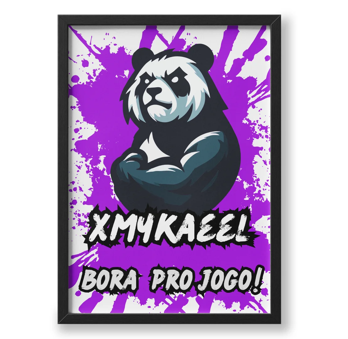 Quadro A3 personalizado de XMykaeel