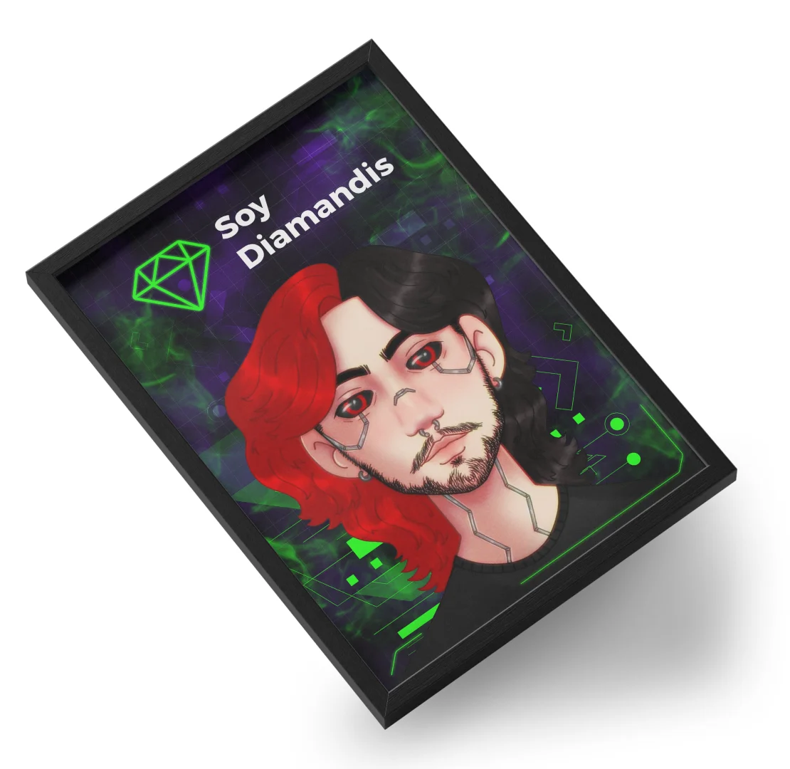 Quadro A3 personalizado