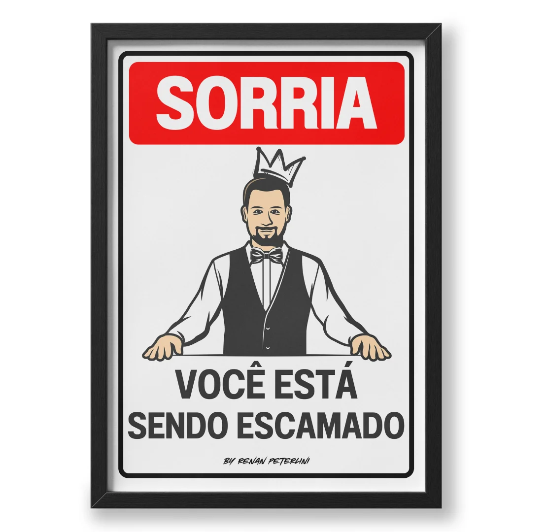 Quadro A3 personalizado de Renan Peterlini