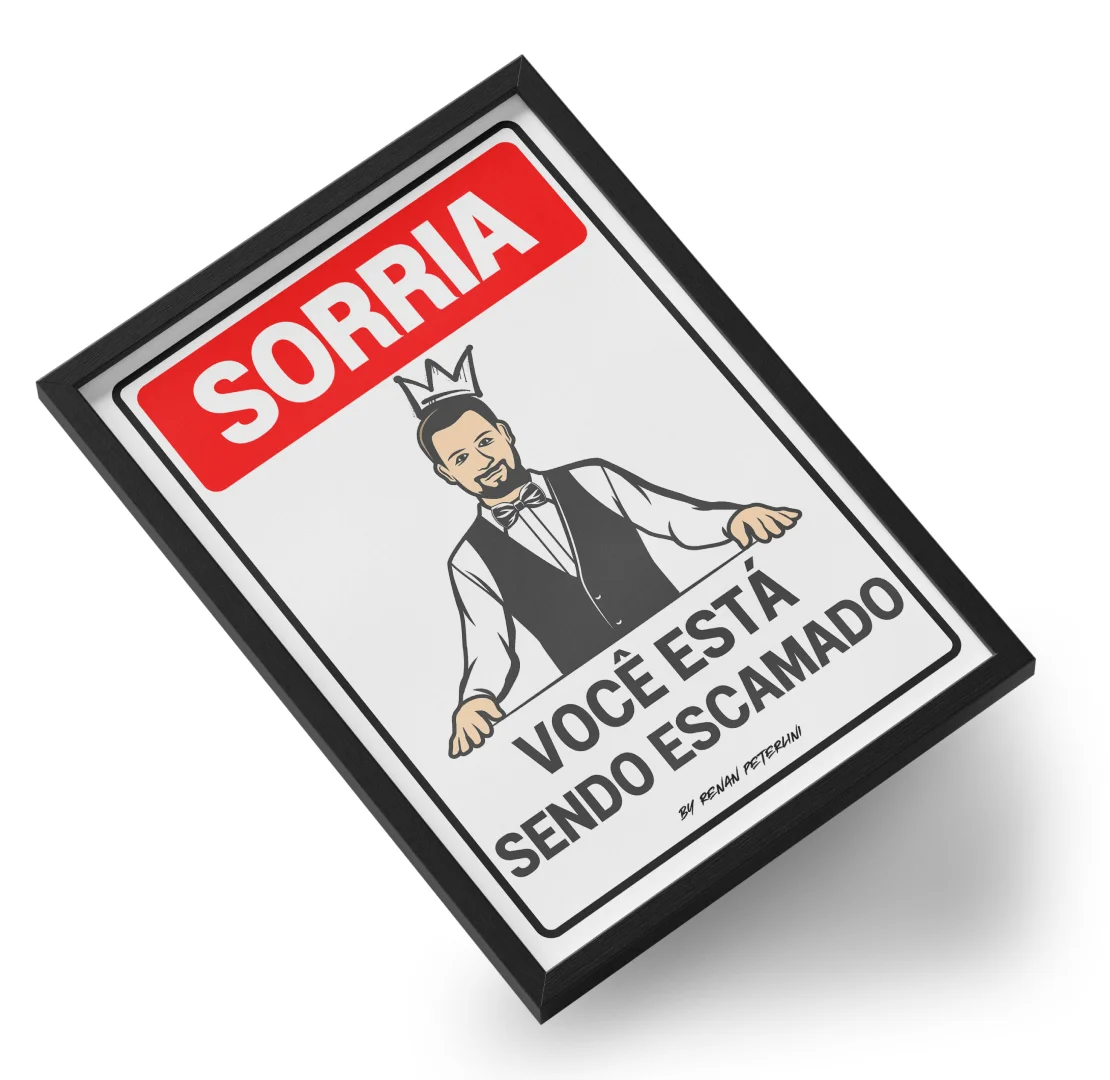 Quadro A3 personalizado de Renan Peterlini