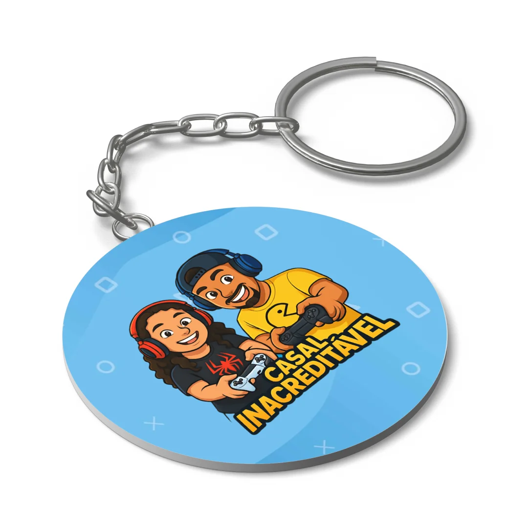 Chaveiro Personalizado de Casalinacreditavel