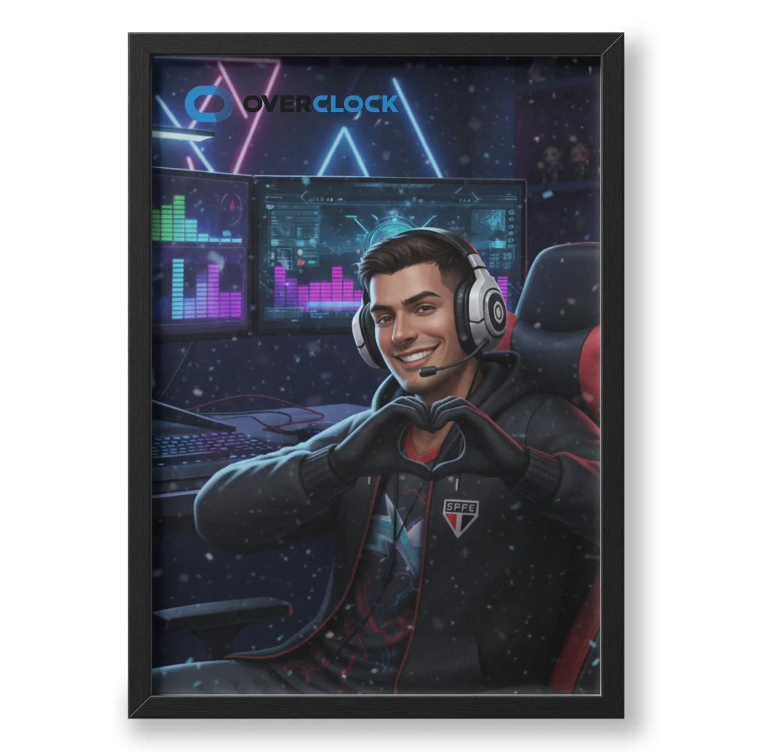 Quadro A3 personalizado de sd_rocha_sad