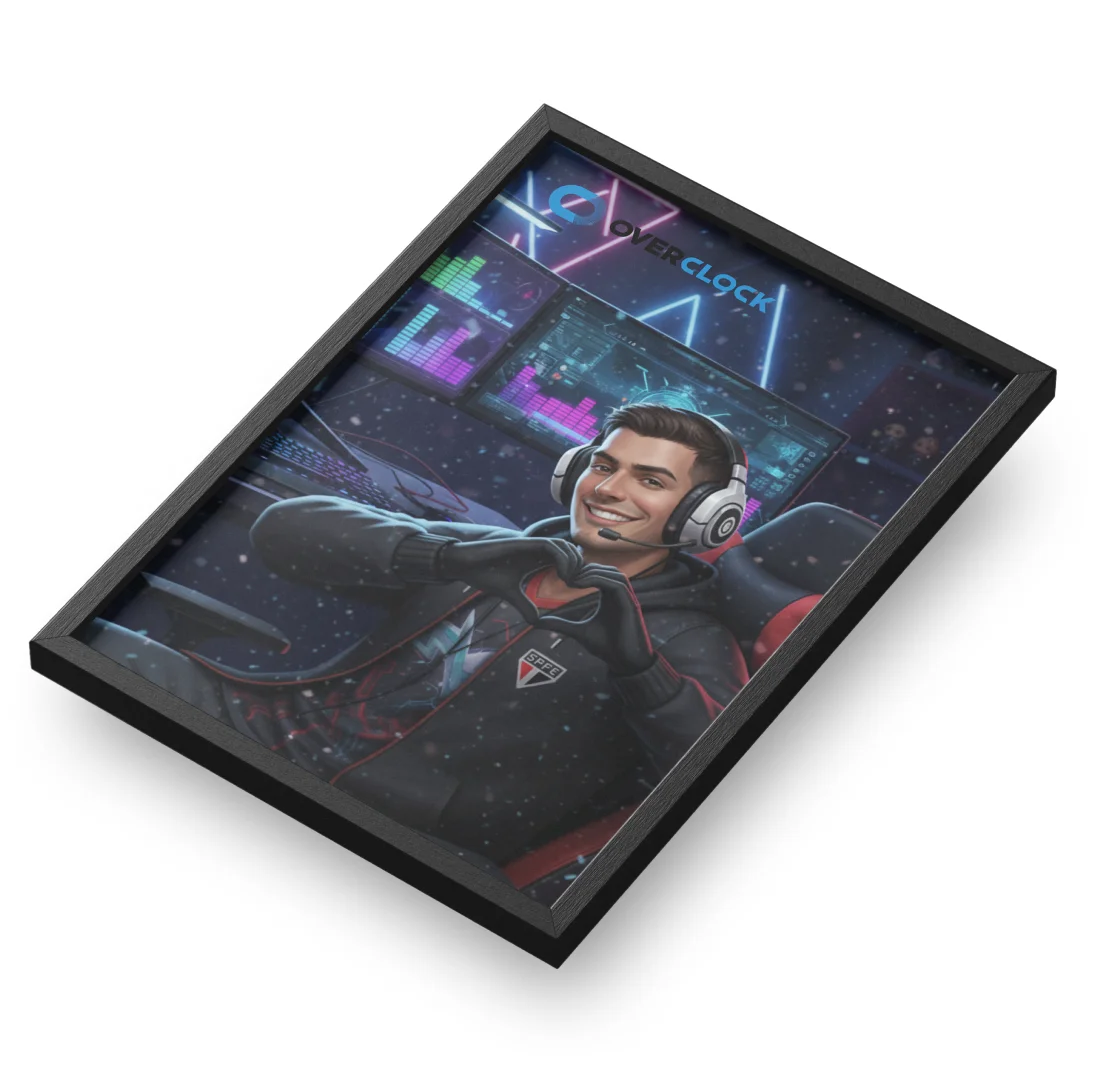 Quadro A3 personalizado