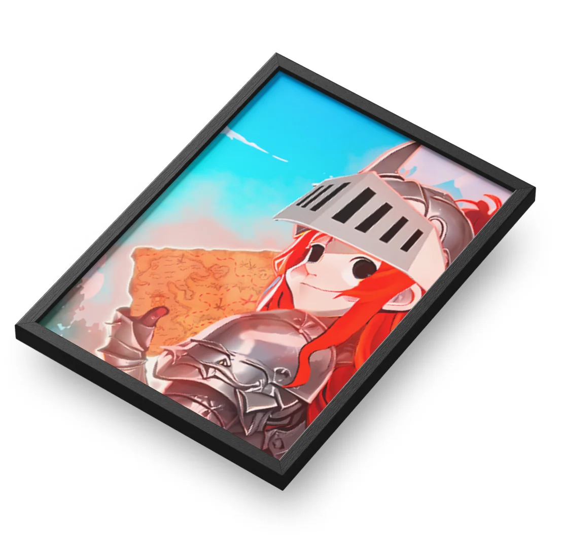 Quadro A3 personalizado de Insensatez