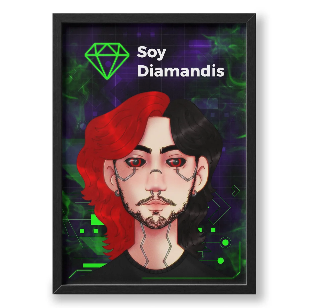 Quadro A3 personalizado