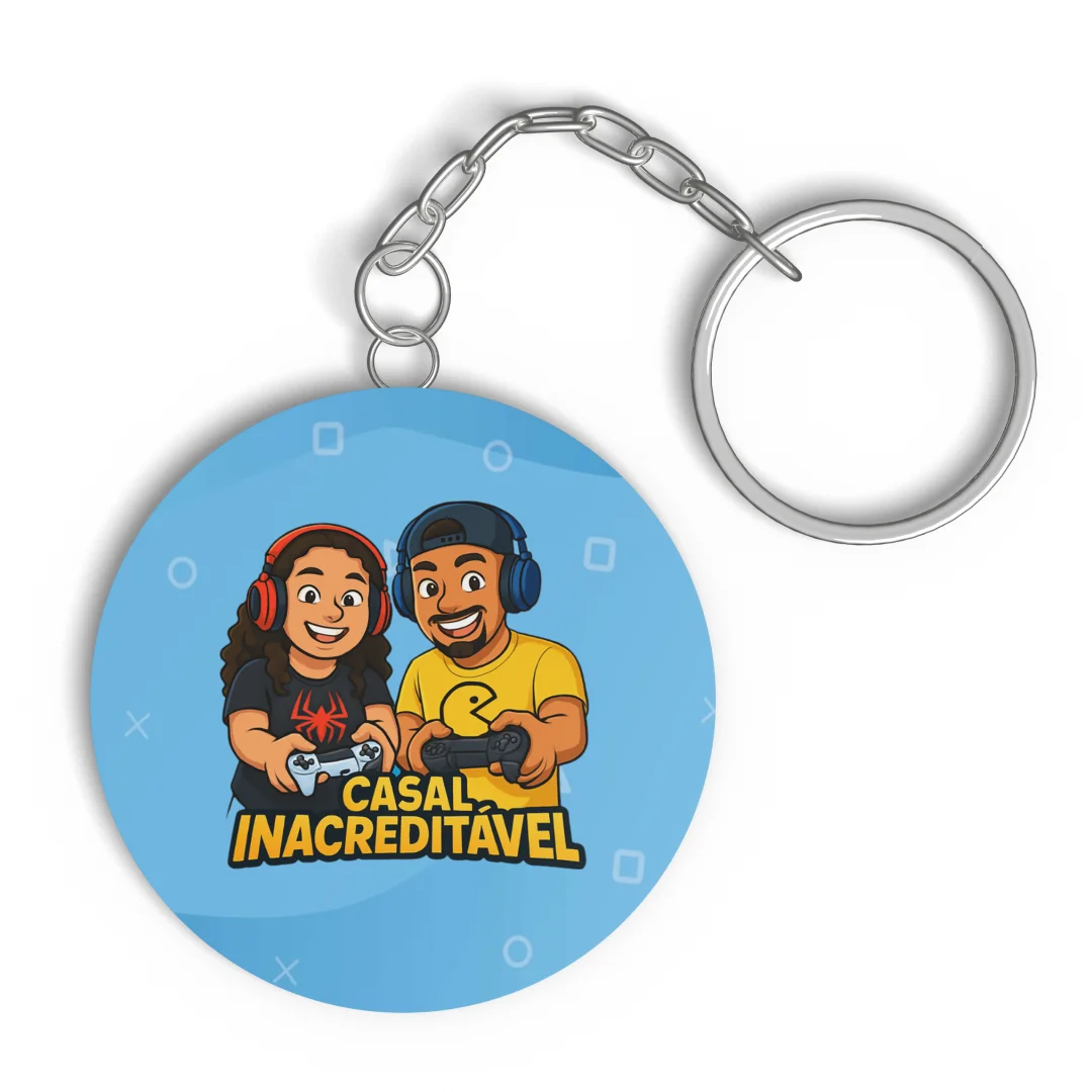 Chaveiro Personalizado de Casalinacreditavel