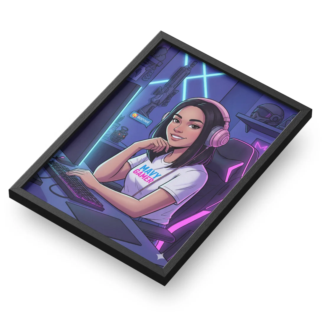 Quadro A3 personalizado