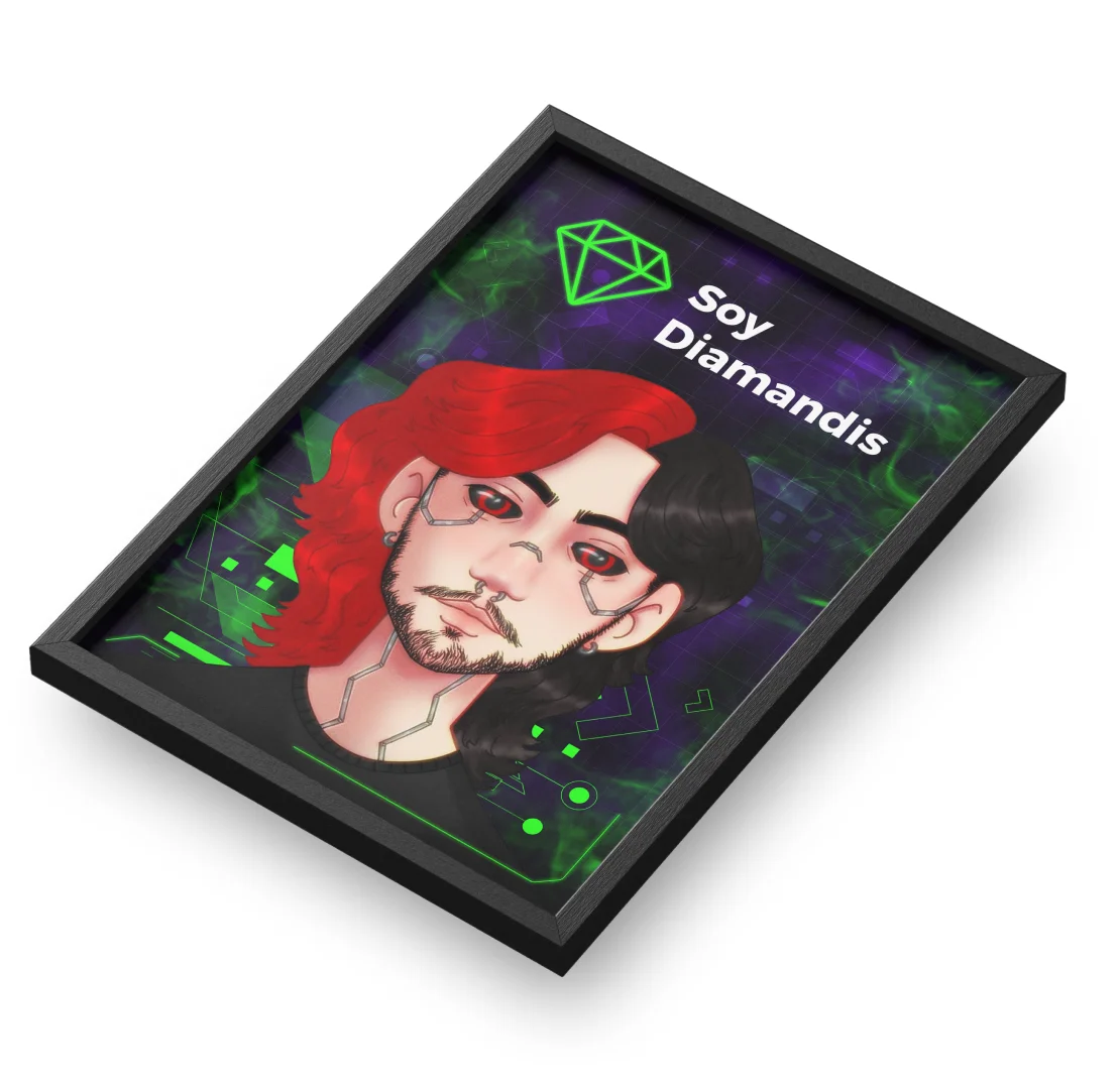 Quadro A3 personalizado