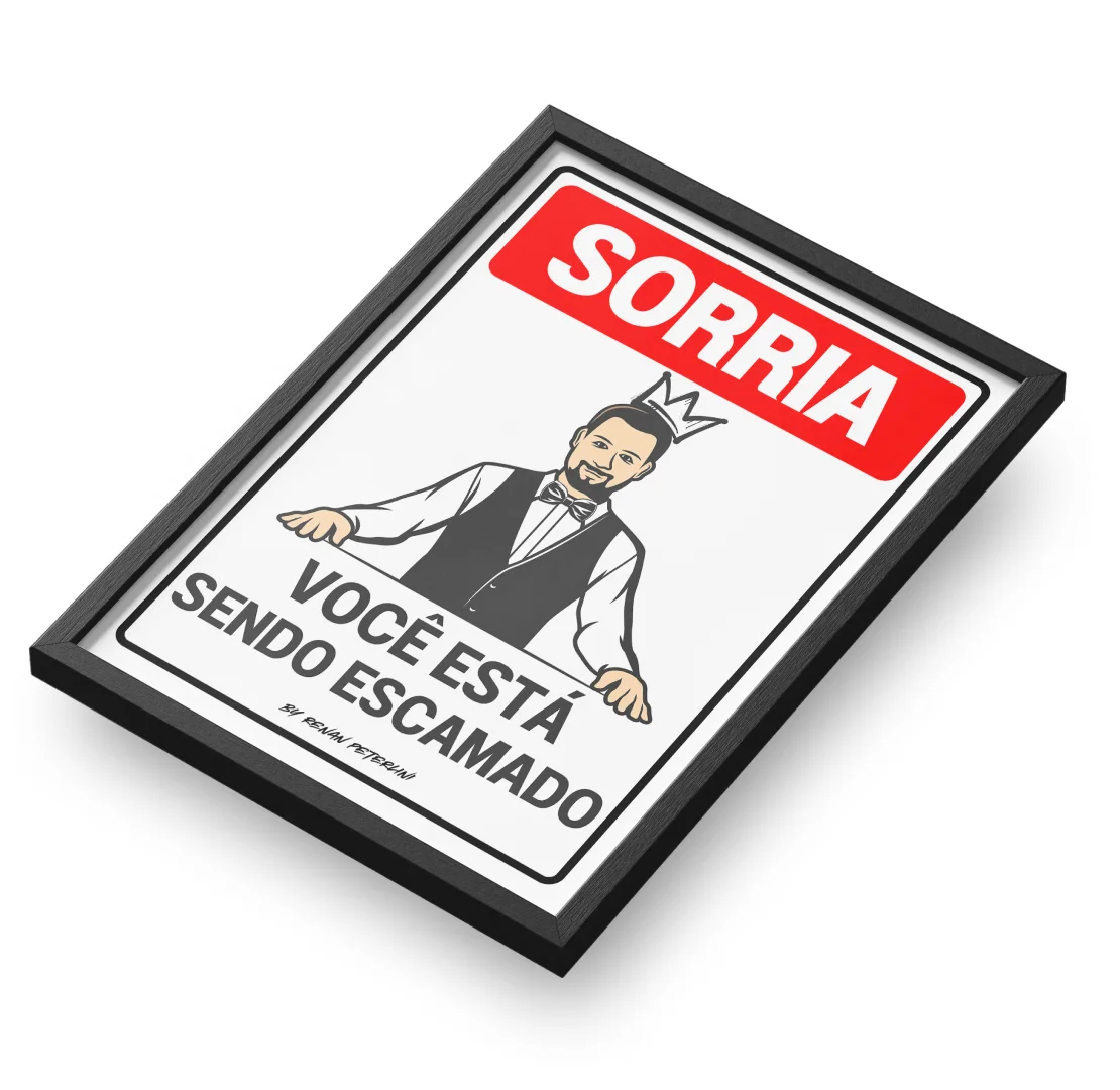 Quadro A3 personalizado