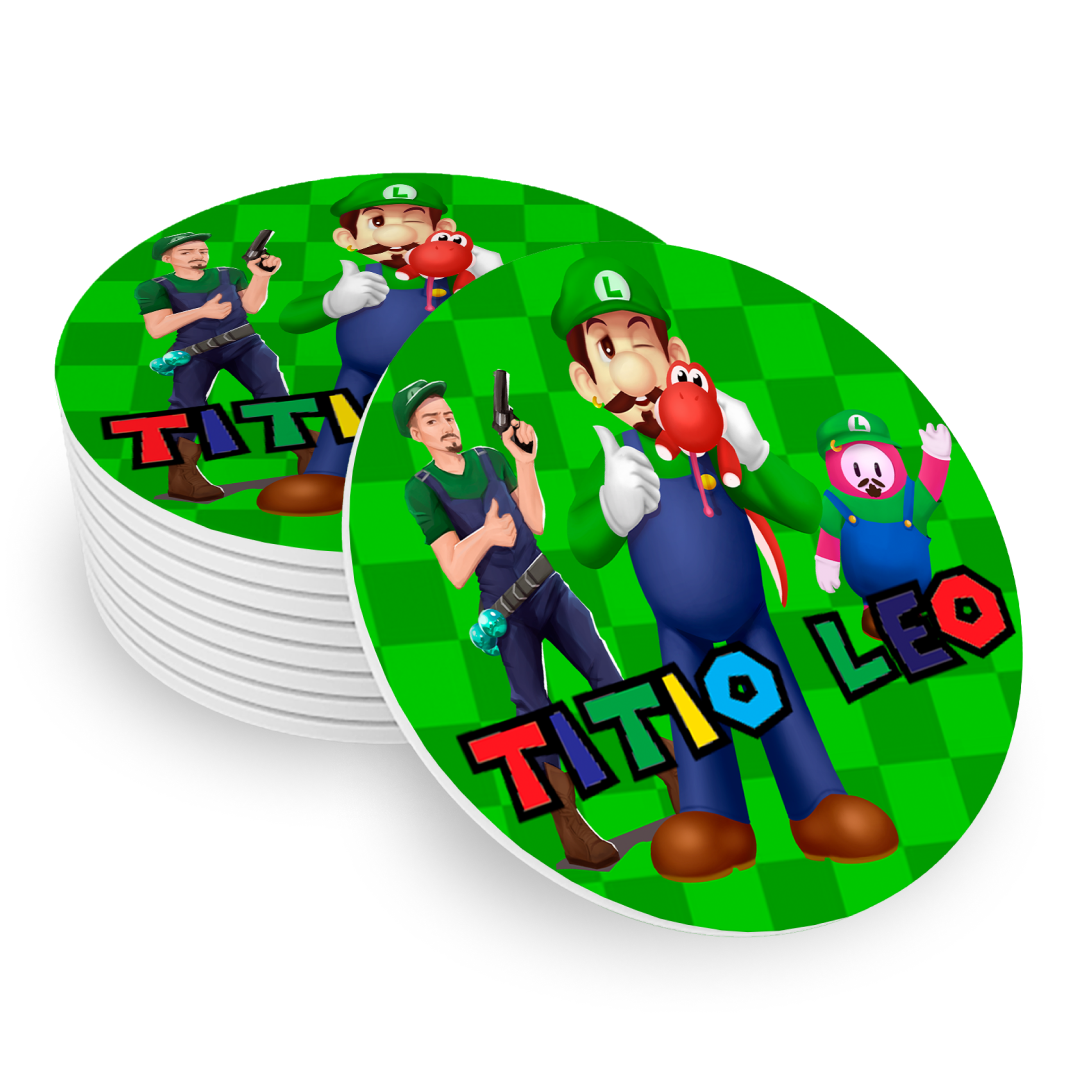Porta-copos personalizado de Titio Leo