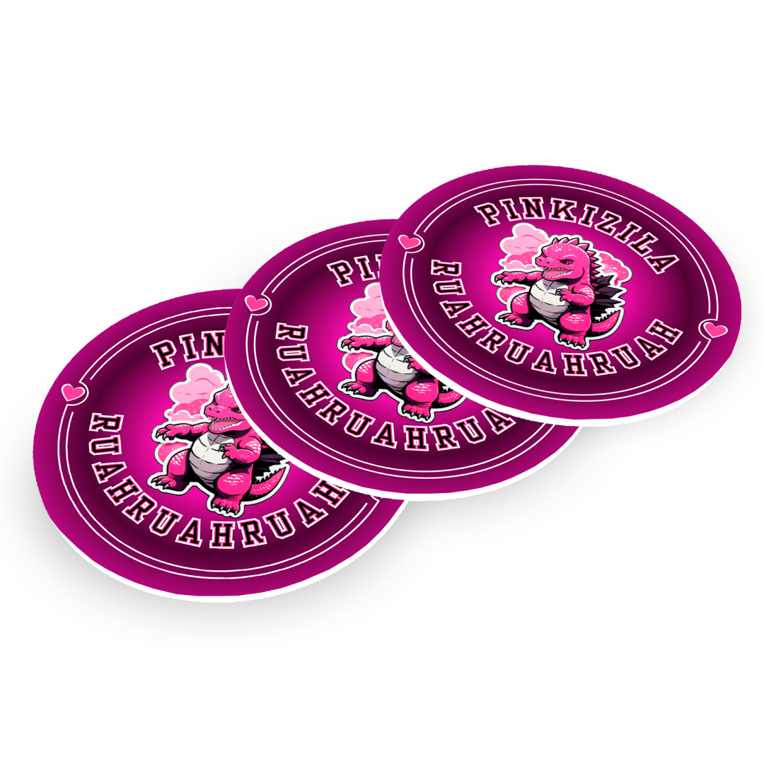 Porta-copos personalizado de pinkizila