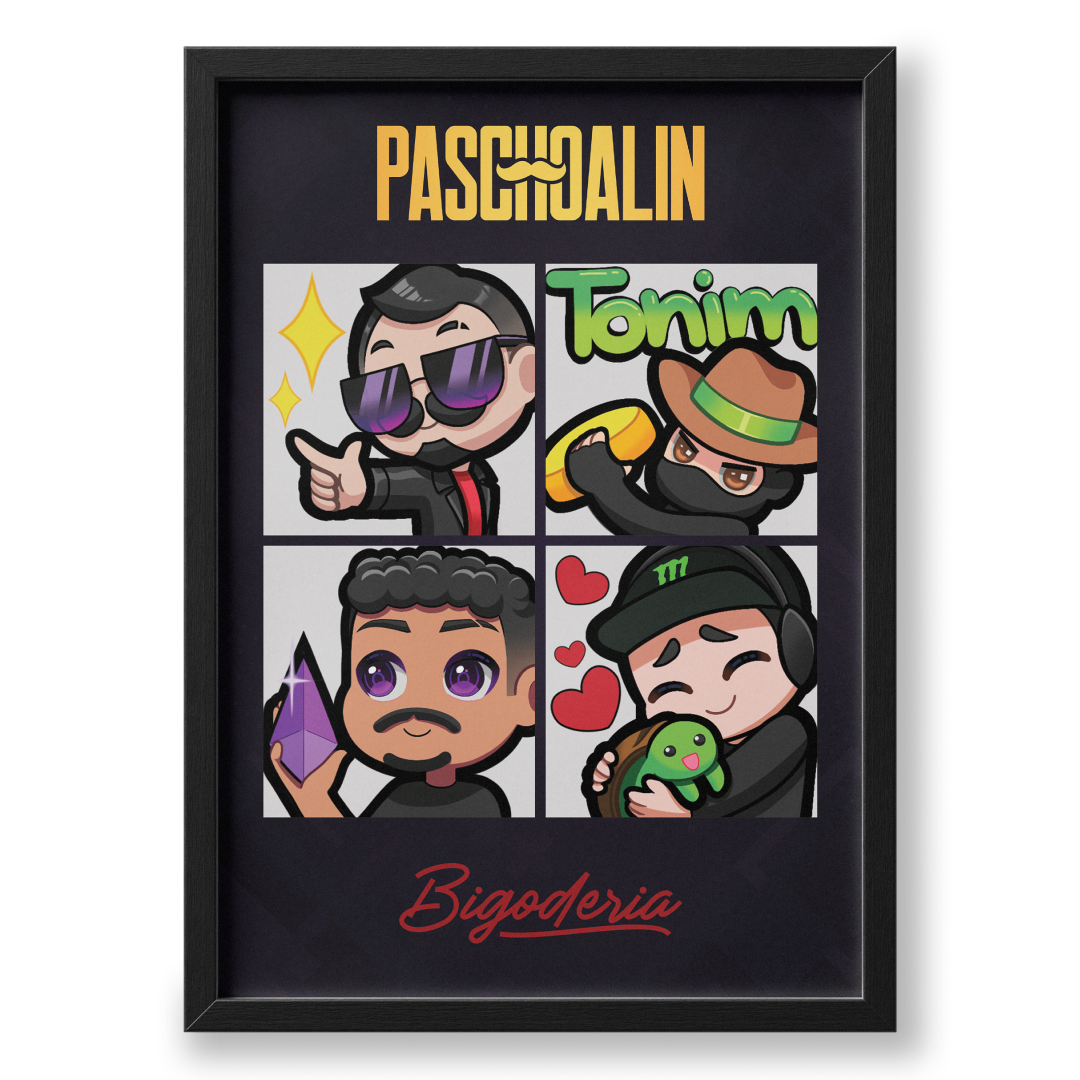 Quadro A3 personalizado de Paschoalin