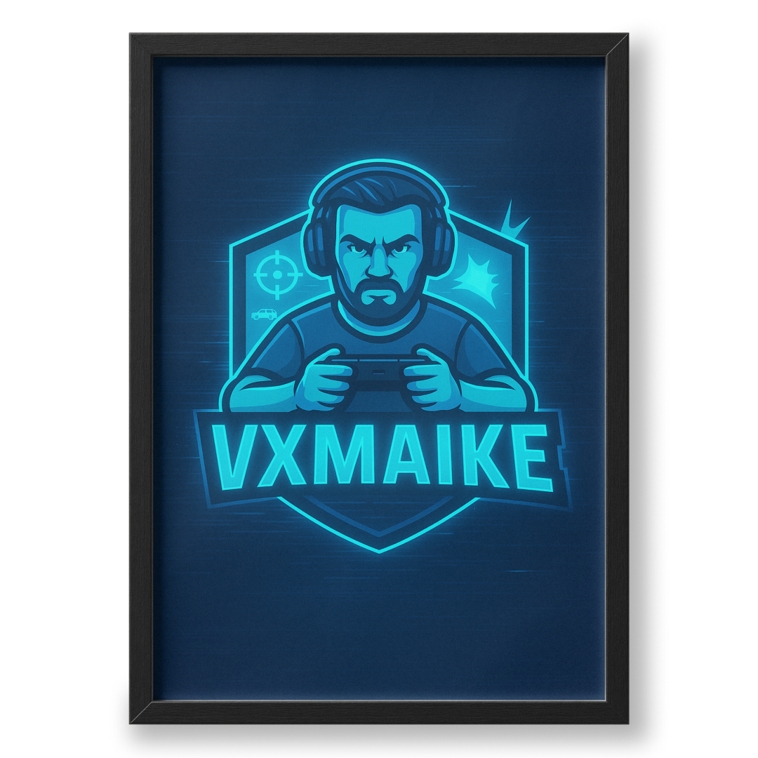 Quadro A3 personalizado de Maike Douglas