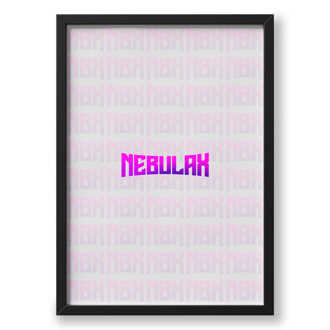 Quadro A3 personalizado de Loja da NebulaX