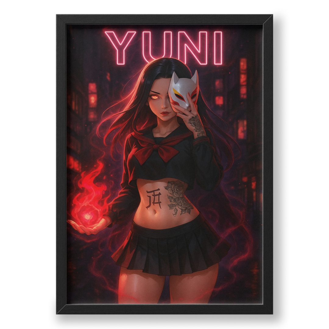 Quadro A3 personalizado de Yunizinharp