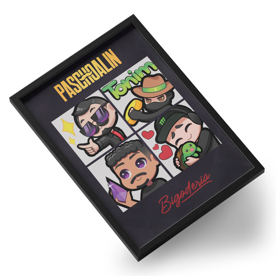 Quadro A3 personalizado de Paschoalin