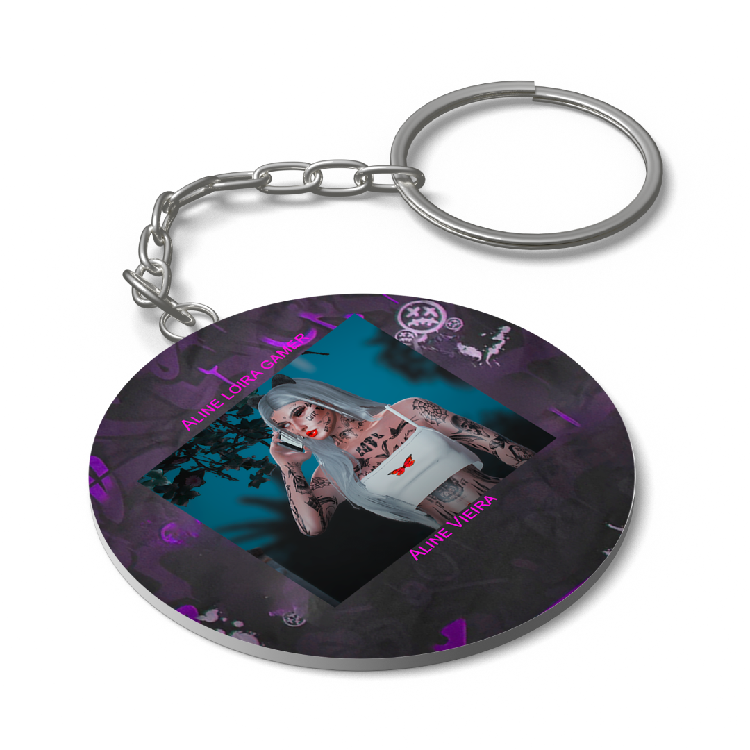 Chaveiro Personalizado de AlineLoiraGamer