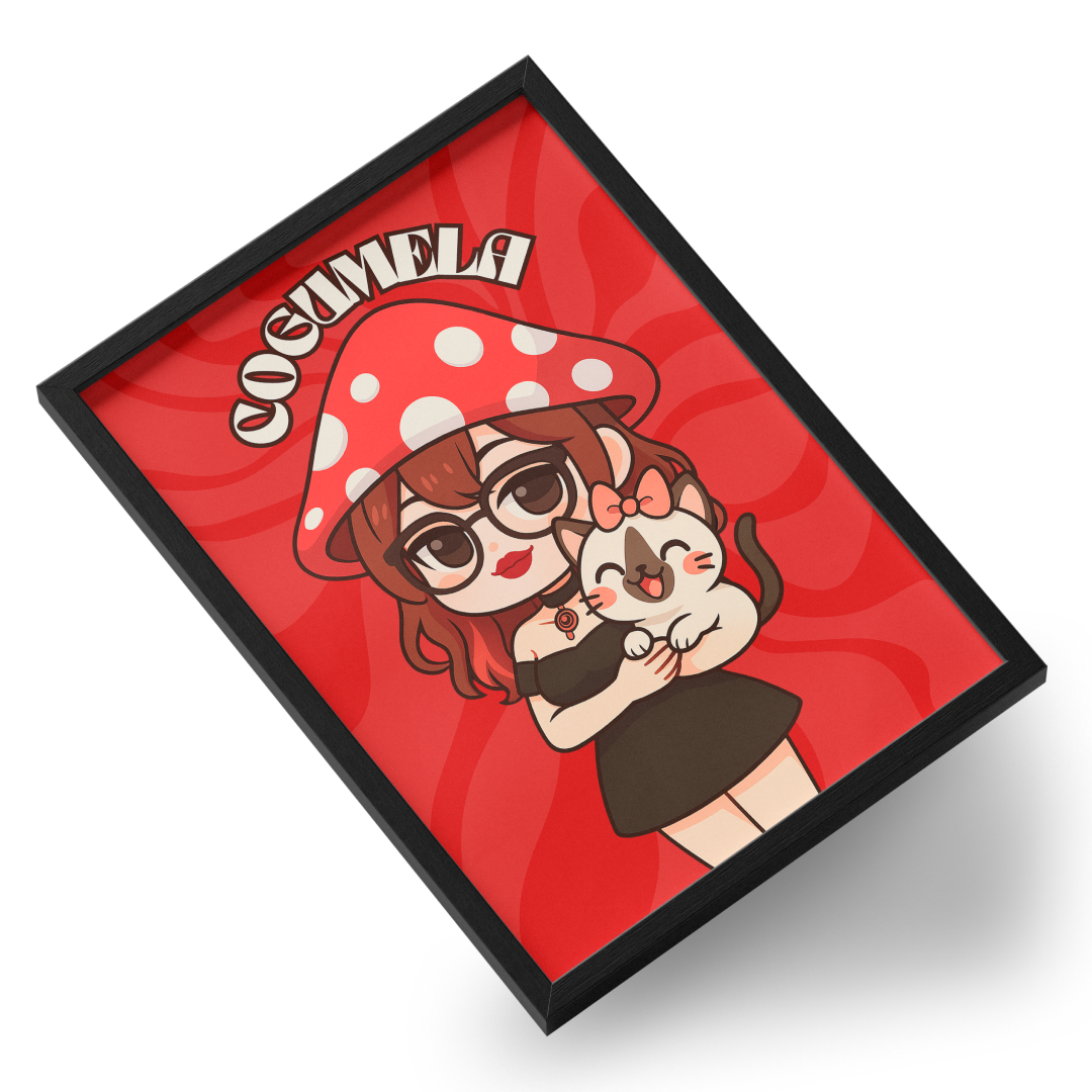 Quadro A3 personalizado de LariCogumela
