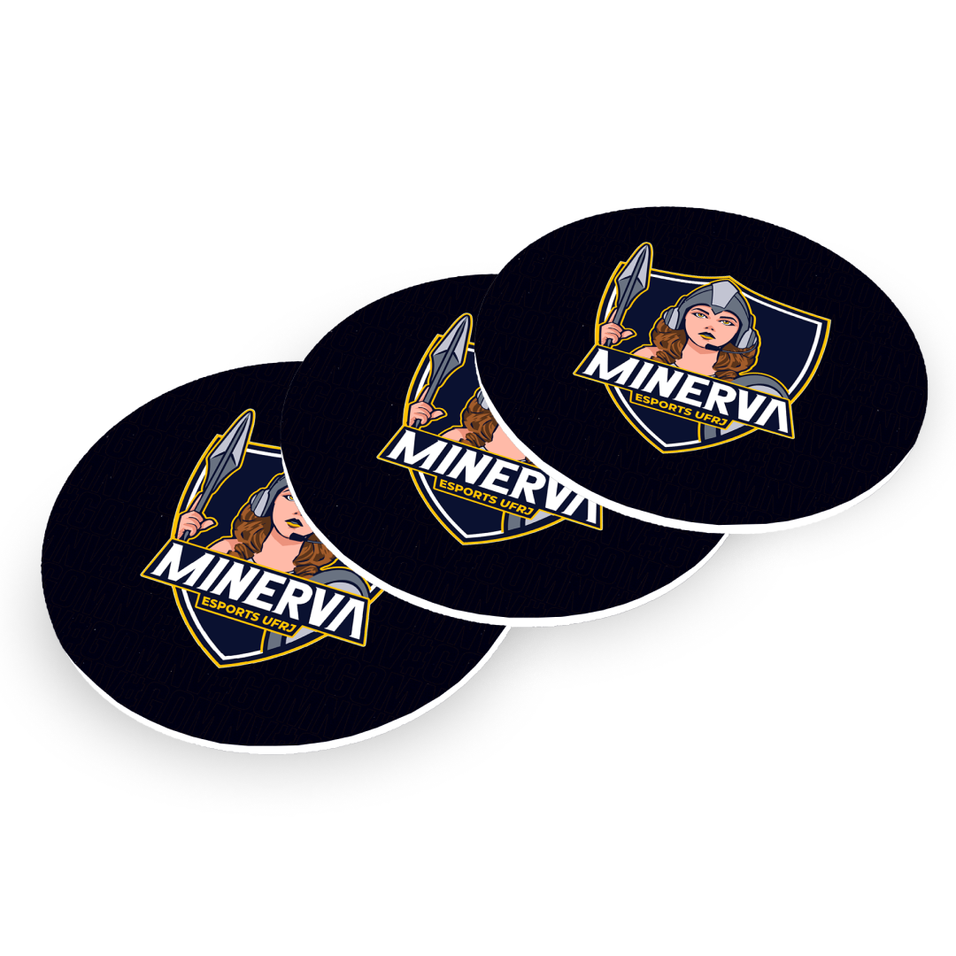 Porta-copos personalizado de Minerva Esports