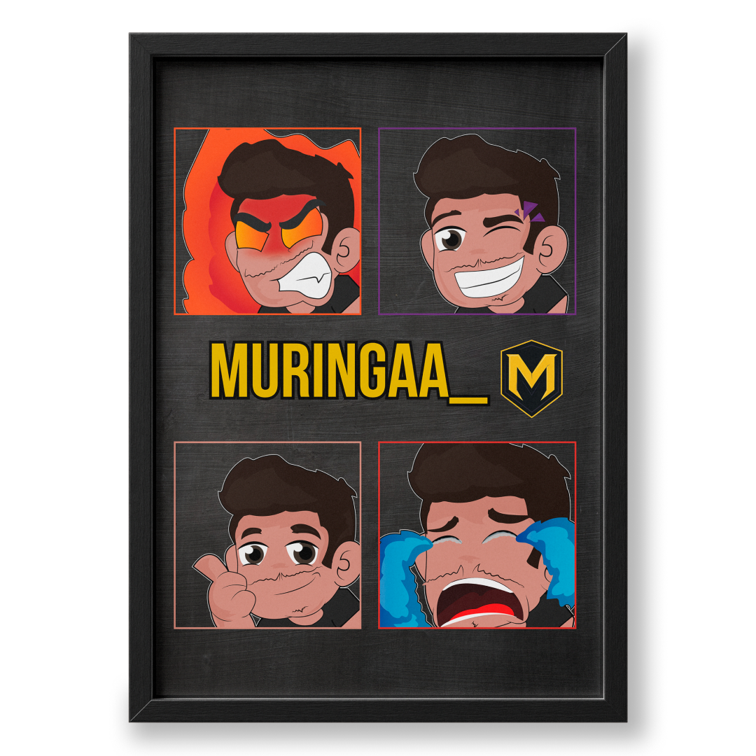 Quadro A3 personalizado de Muringaa_