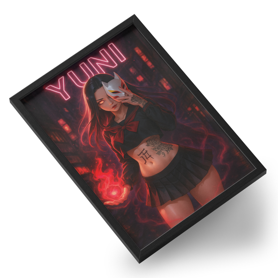 Quadro A3 personalizado de Yunizinharp