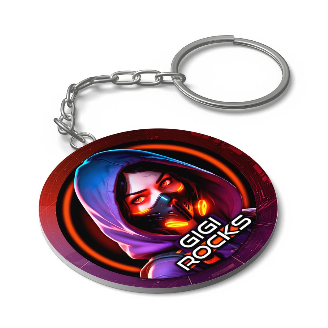 Chaveiro Personalizado de Gigi Rocks