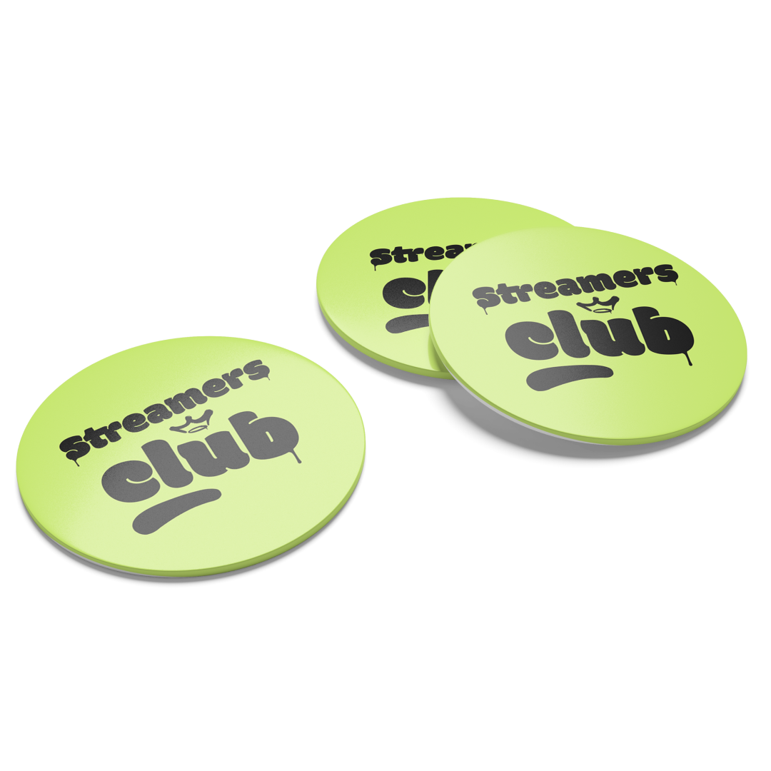 Porta-copos personalizado de Streamers Club