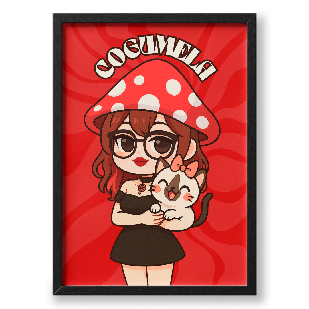 Quadro A3 personalizado de LariCogumela