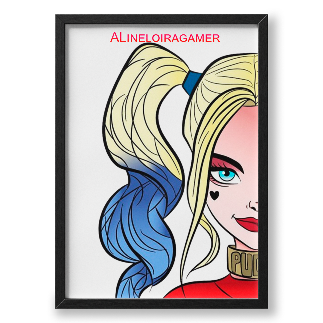 Quadro A3 personalizado de AlineLoiraGamer