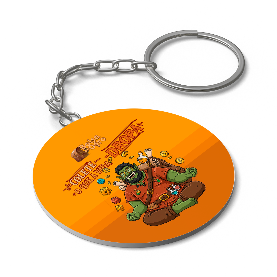 Chaveiro Personalizado de BolsaDoOgro
