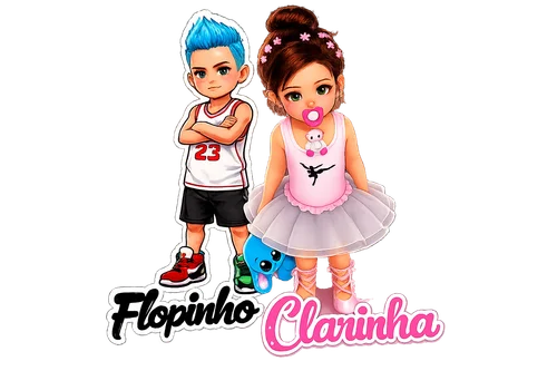 Flopinho e Clarinha