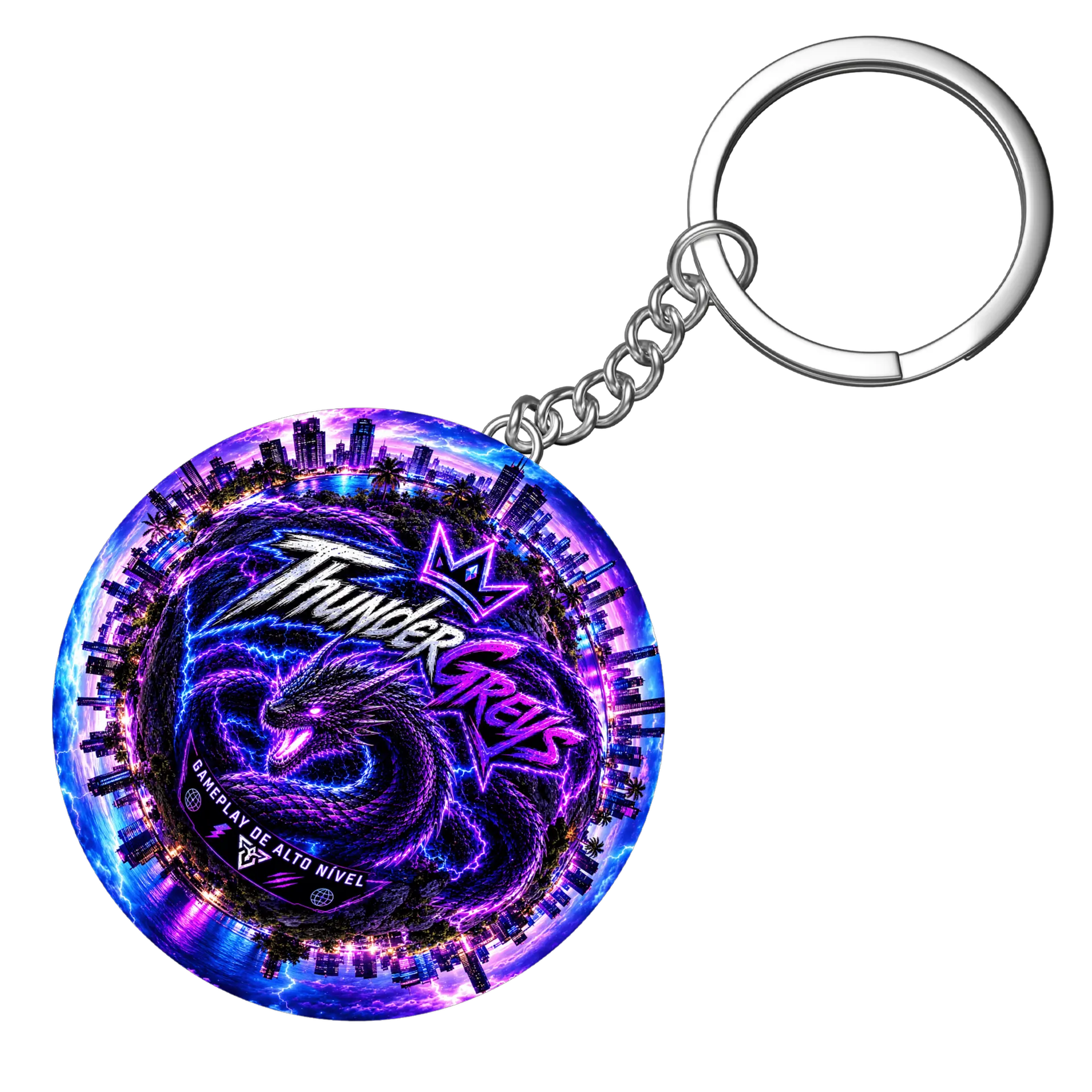 Chaveiro personalizado de ThunderGreys — imagem 1 de 3