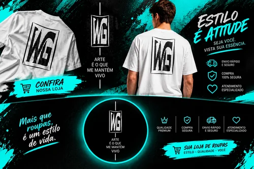 WG ARTE É O QUE ME MANTÉM VIVO 