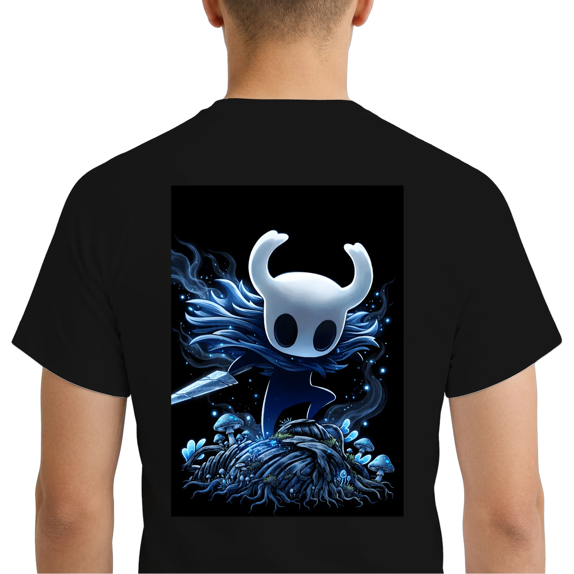 Camiseta Dry Fit Personagem Fantasma Azul Respirável de gabriel — imagem 6 de 6