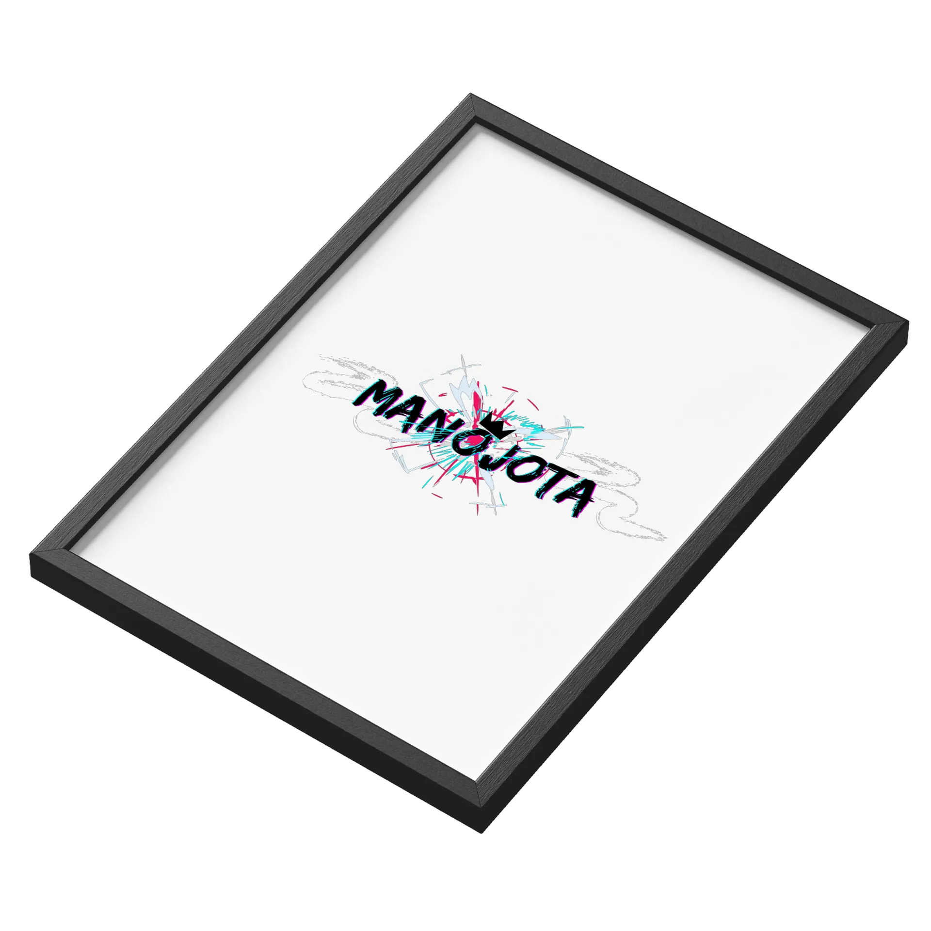 Quadro Com Vidro Manojota - Imagem 3