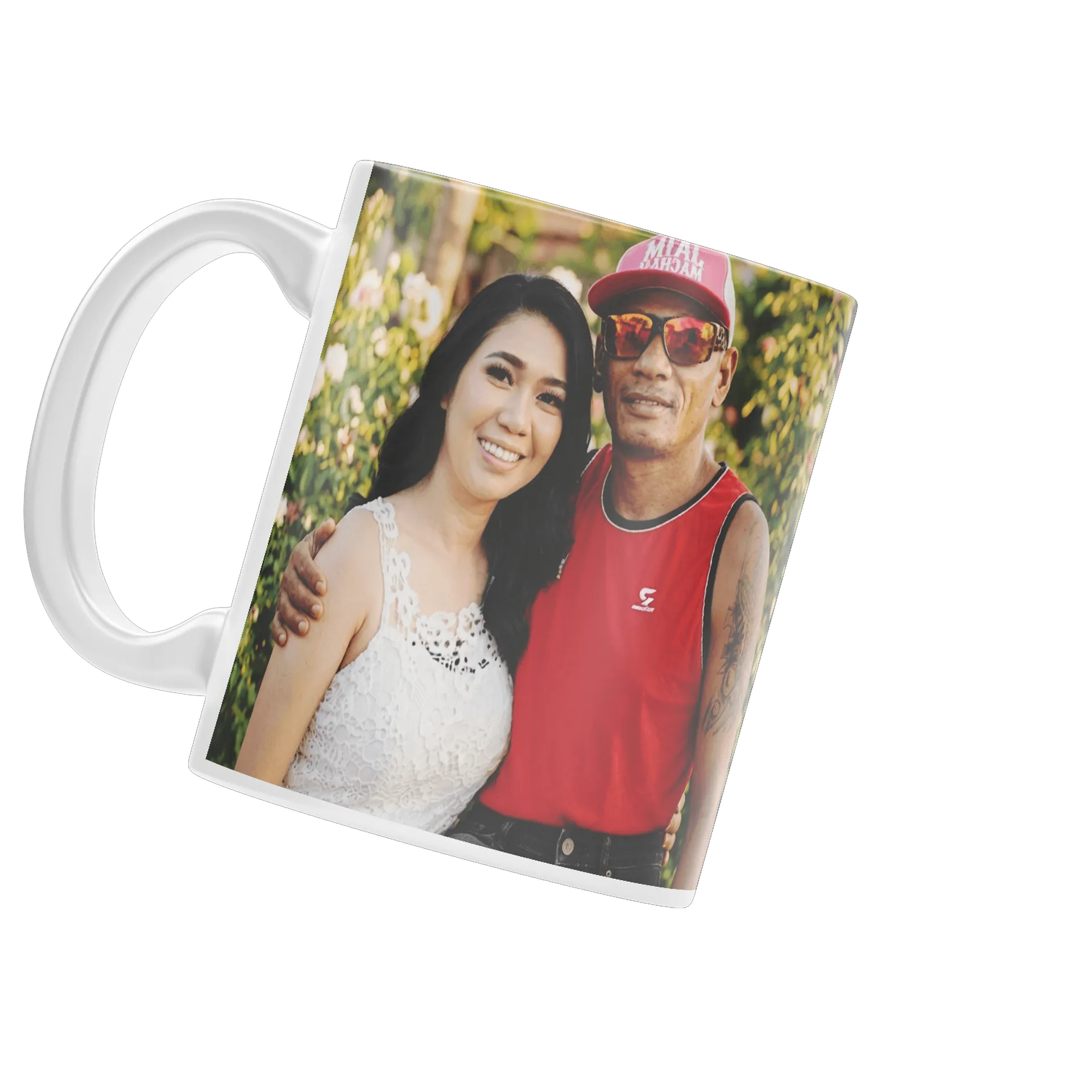 Caneca Porcelana Personalizada Branco 325ml Lê Dias cacachi - Imagem 3