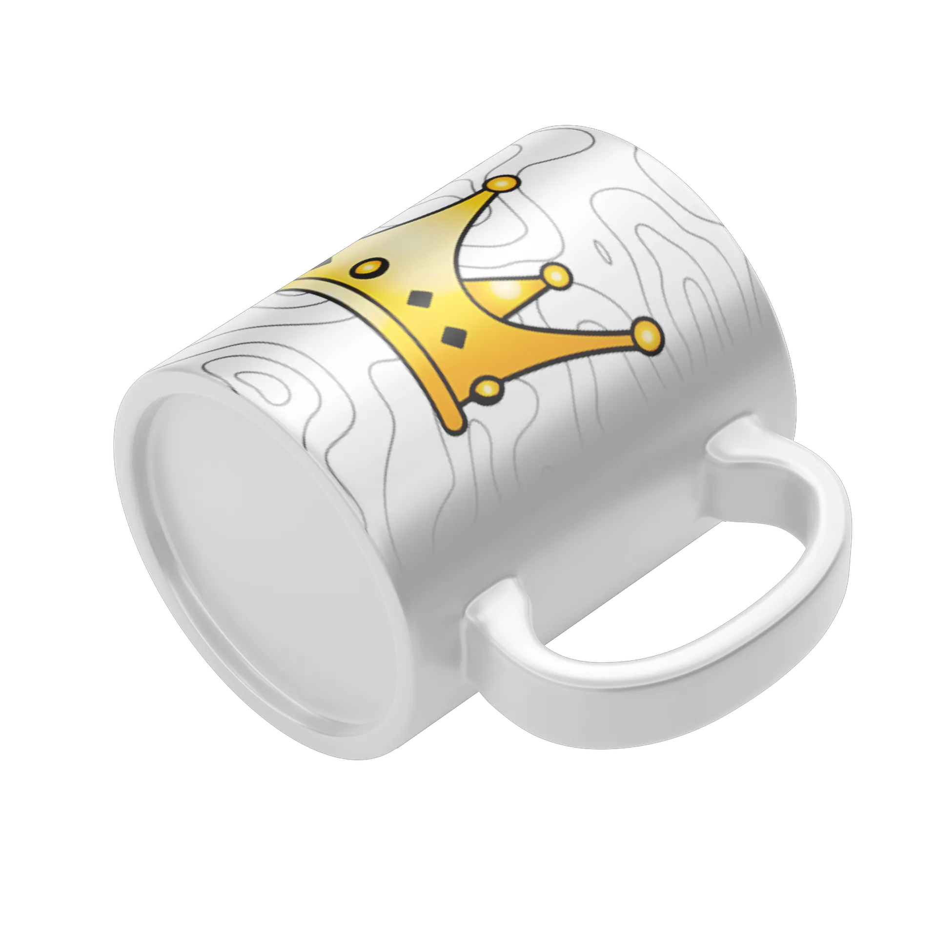 Caneca Branca Be the Best 325ml de Andr3zito — imagem 4 de 4