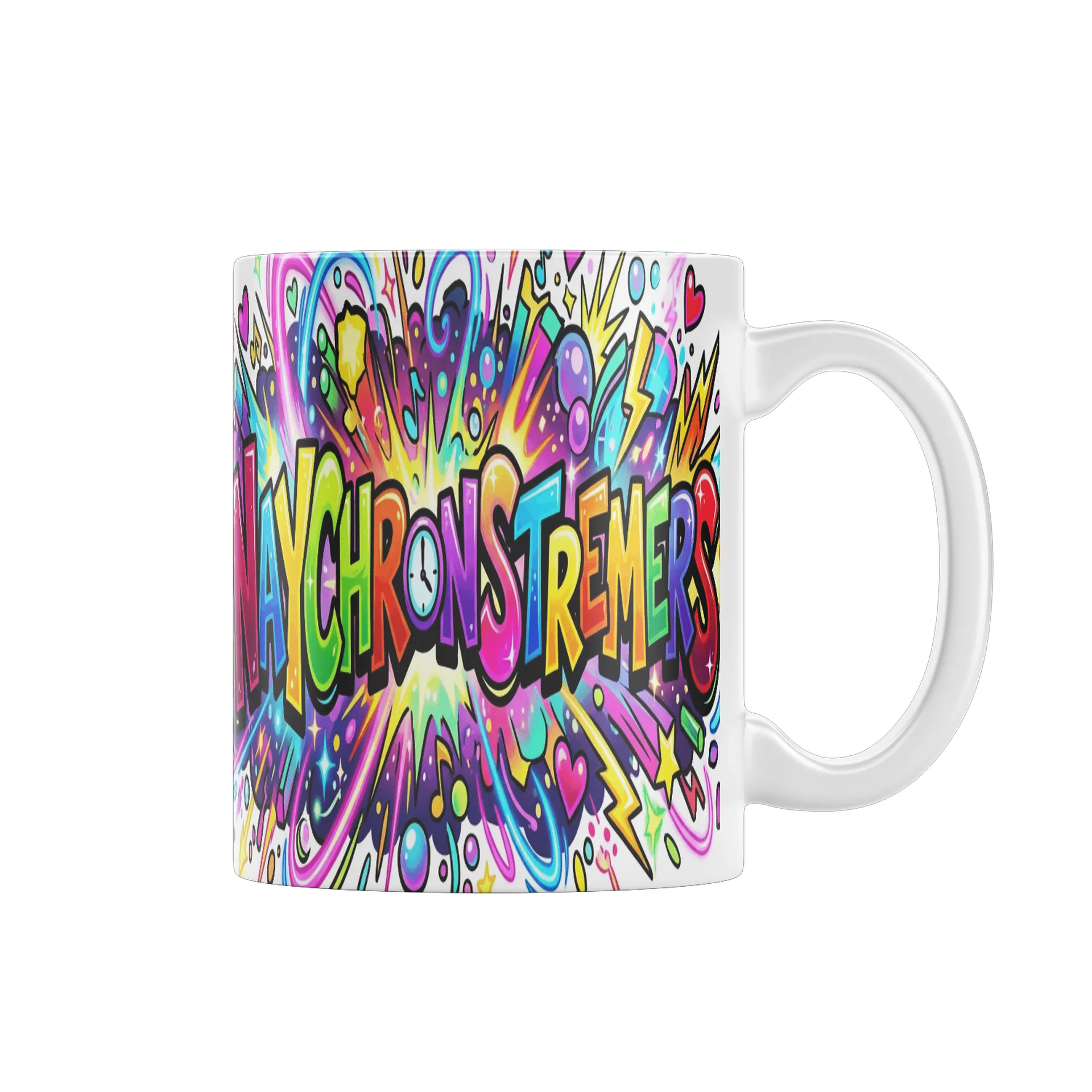 Caneca Estampa Tipográfica Nay Chon Streamers 325ml - Imagem 1