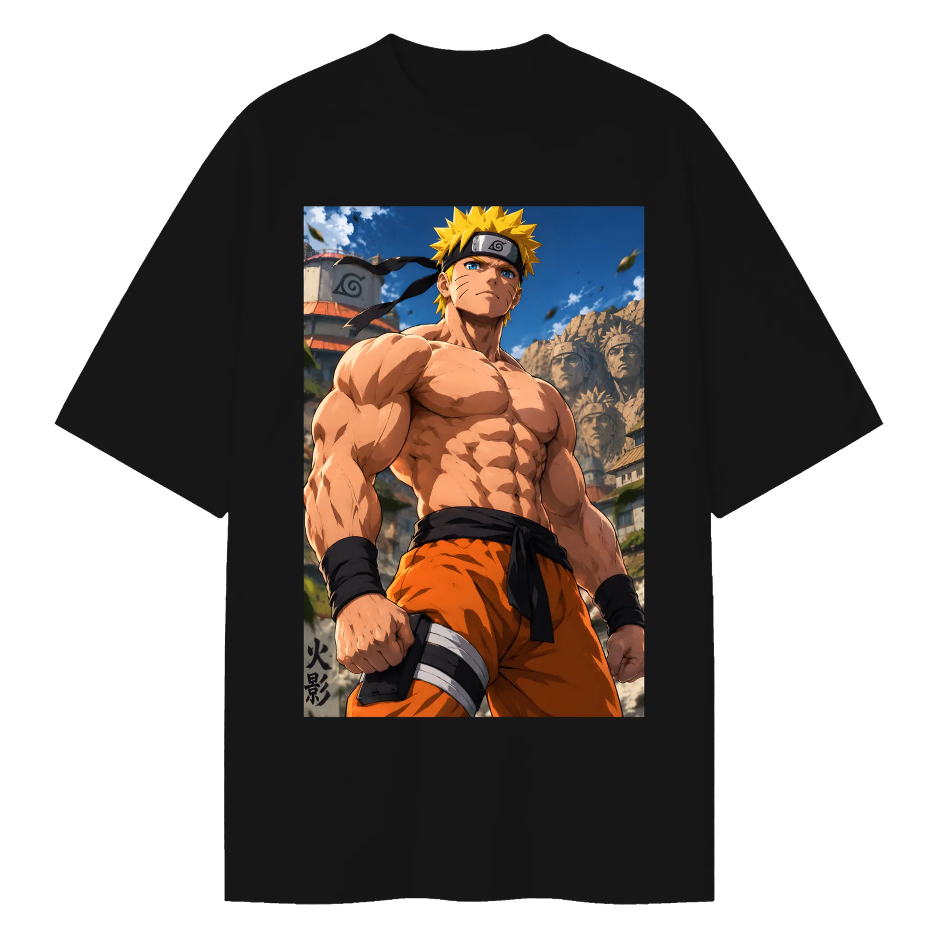 Camiseta Oversized do Naruto - Imagem 1