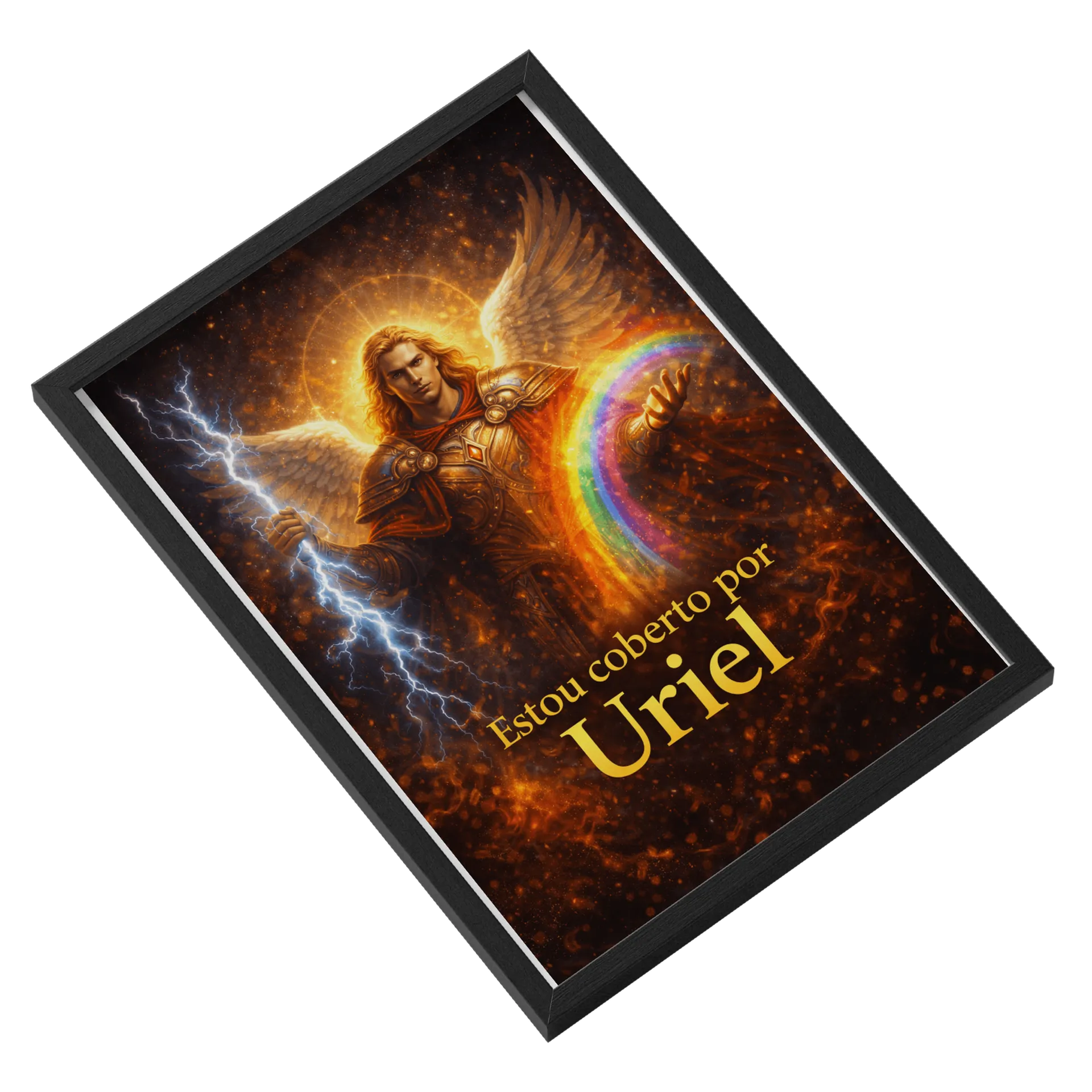 Quadro A3 personalizado de Comunidade Asas do Infinito