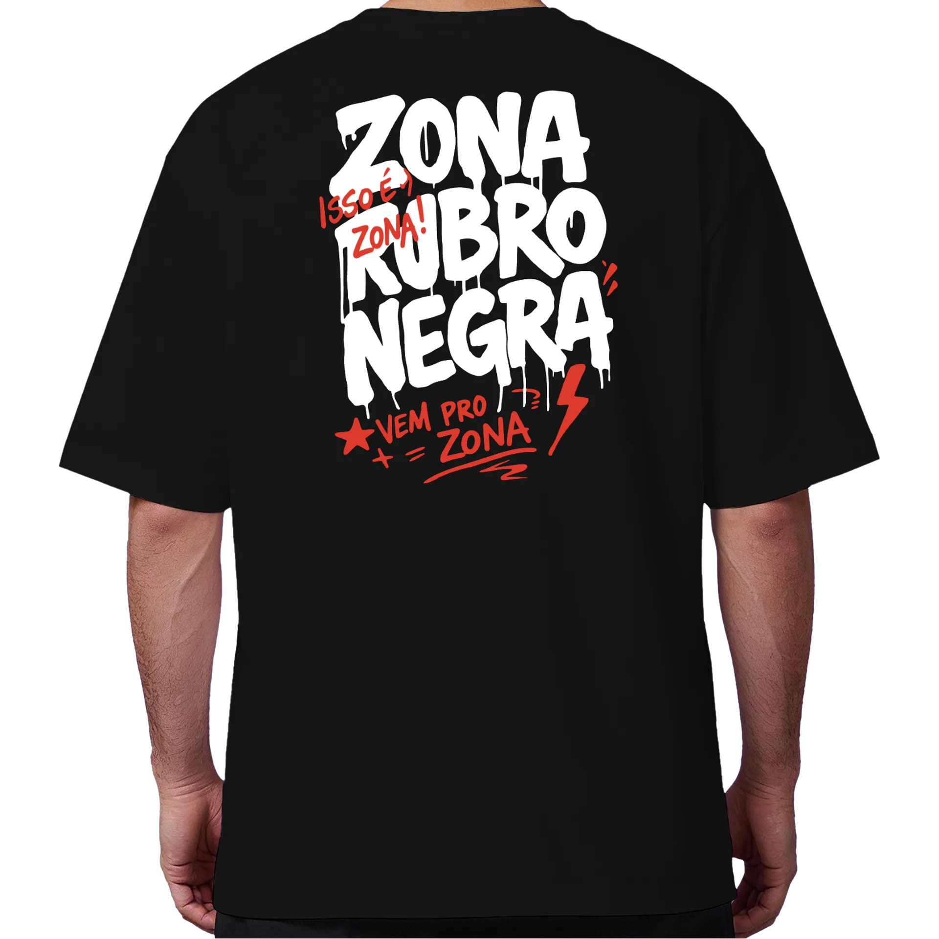 Camisa Isso é Zona Oversized - Imagem 6