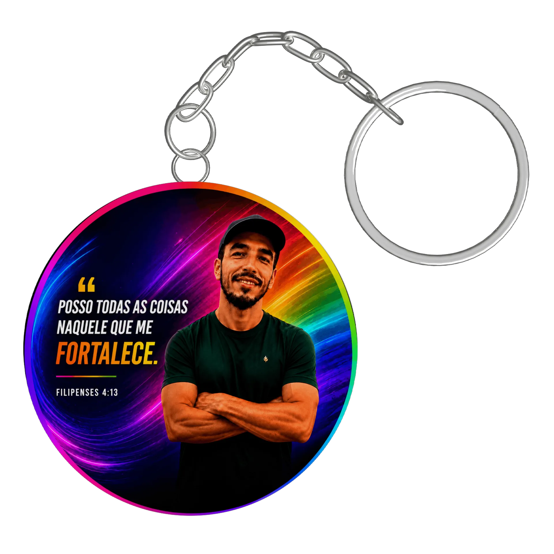 Chaveiro personalizado de Léo Assistência Técnica  — imagem 2 de 3