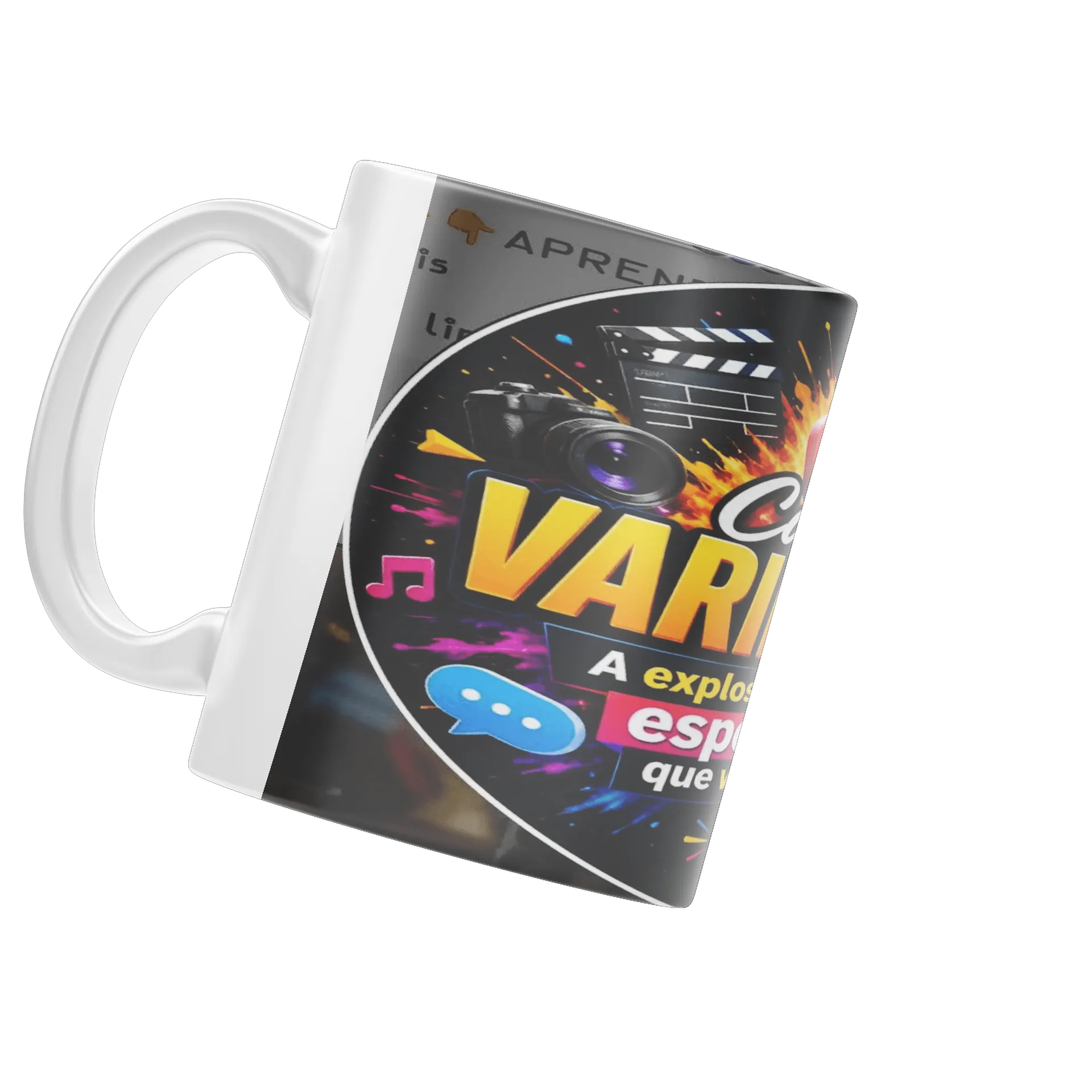 Caneca personalizada de Canal Variedades  — imagem 3 de 4