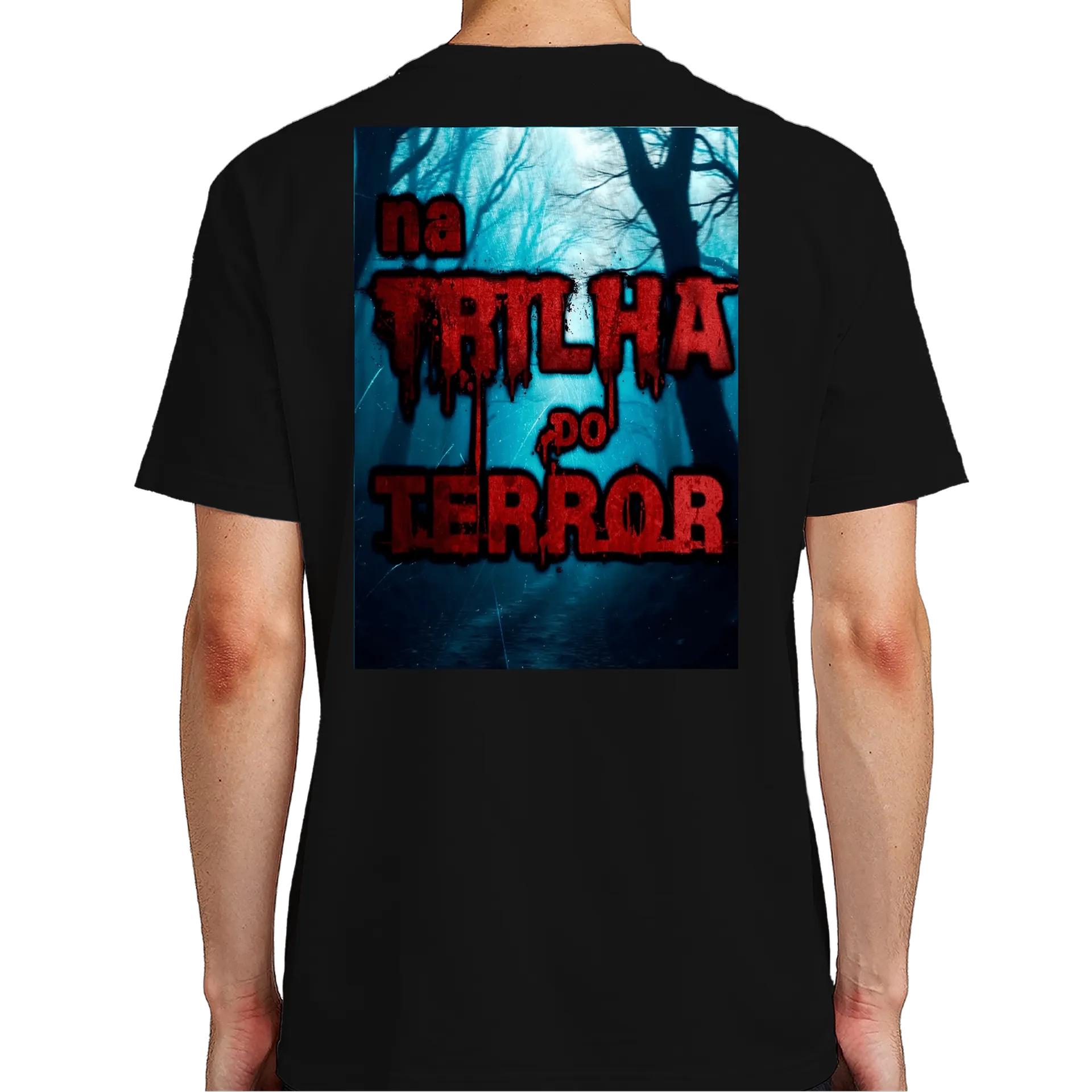 Camiseta Na Trilha do Terror: Estilo Único para Você - Imagem 7