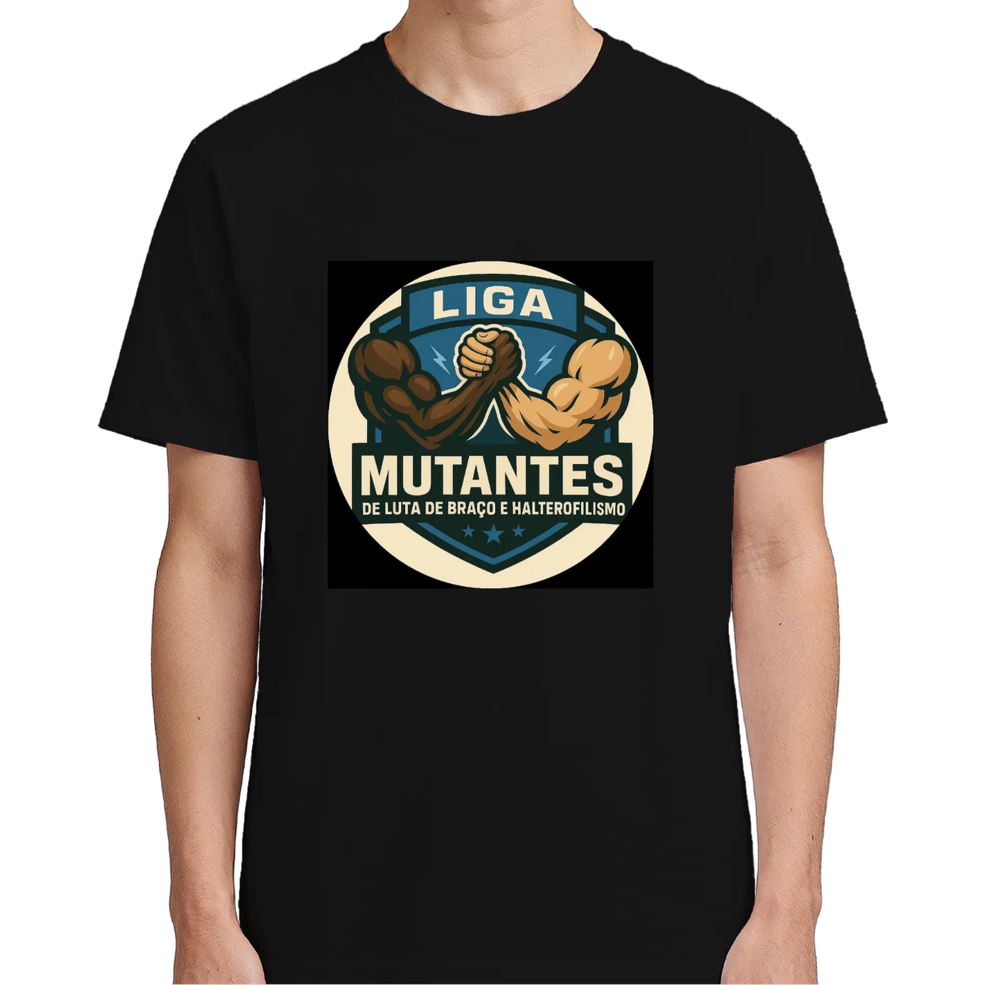 Camiseta Liga Mutantes de Luta de Braço e HSua Criatividade! - Imagem 5