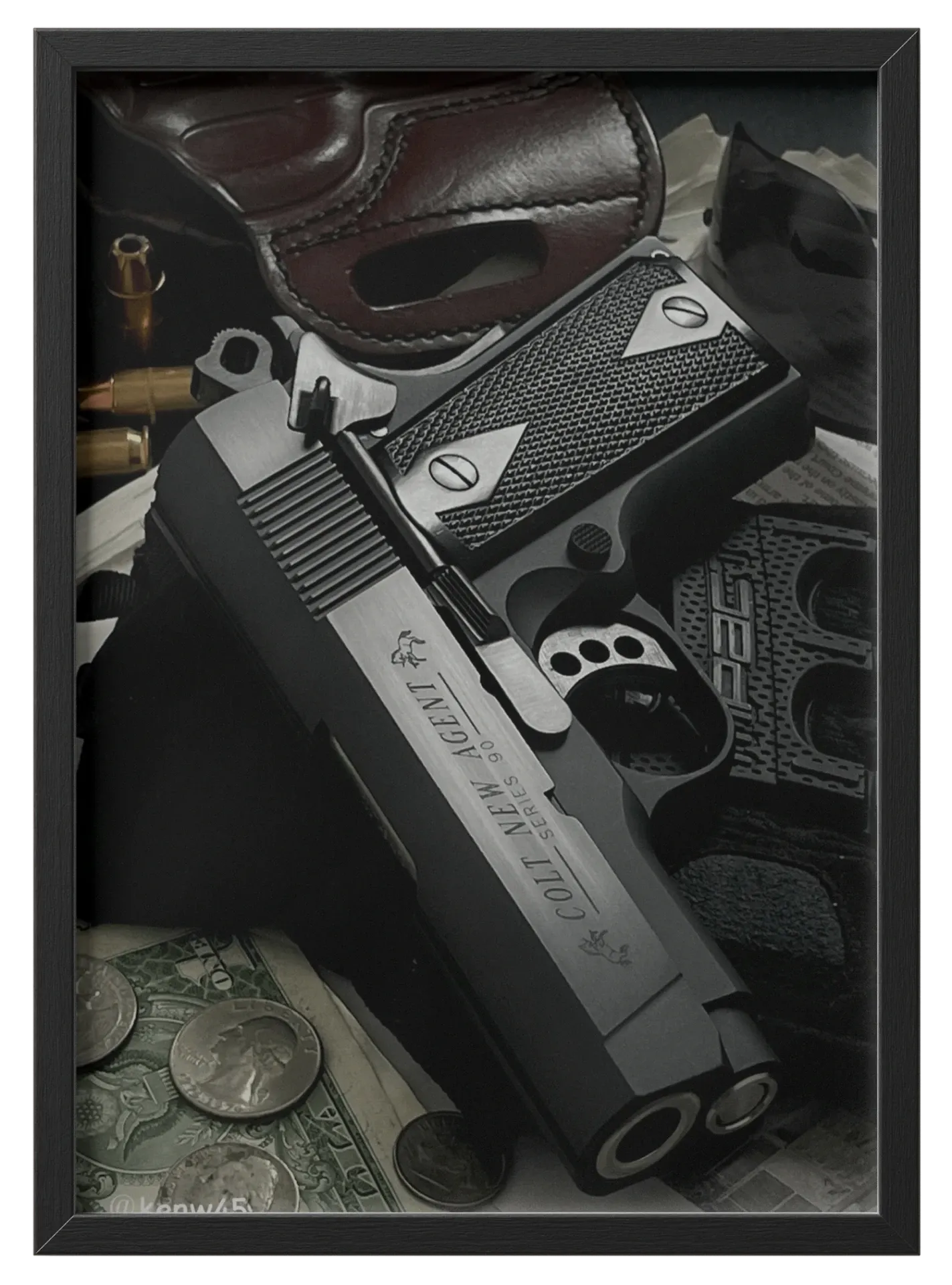 Quadro da colt 1911  - Imagem 1