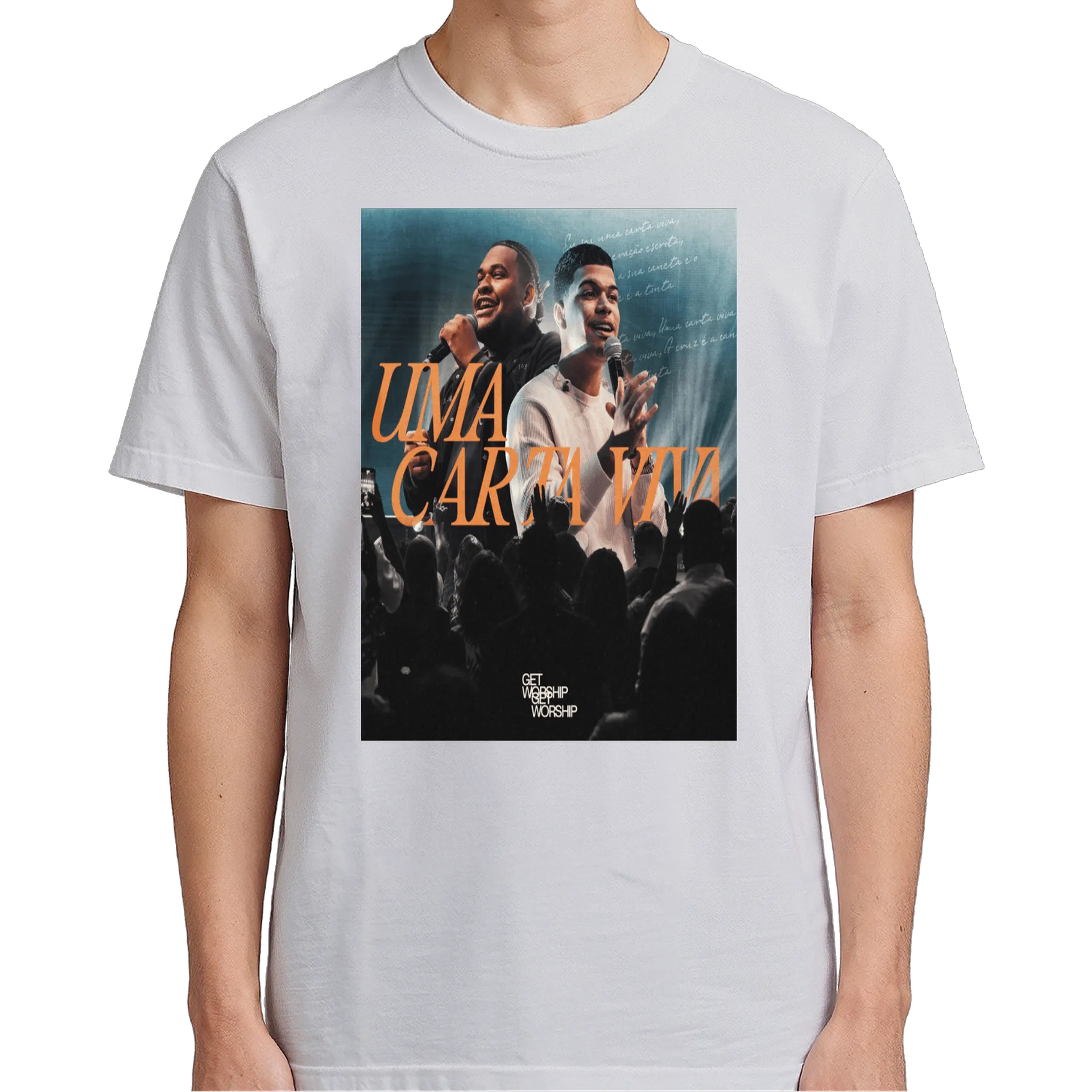 Camiseta Carta Viva 100% Algodão - Imagem 5