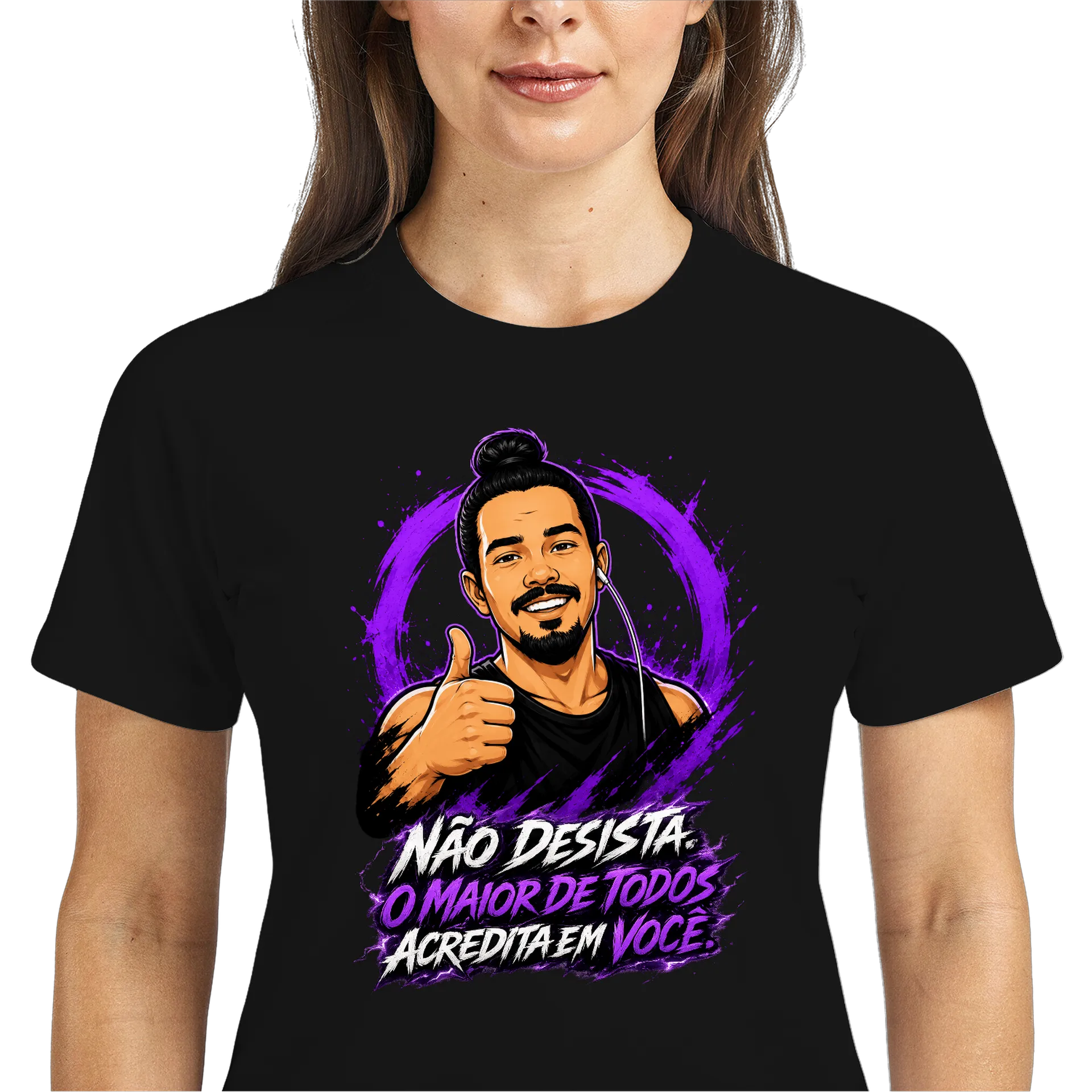 Camiseta Dry Fit (Unissex, 100% polyester) Canal InsaneIT027 - Imagem 3