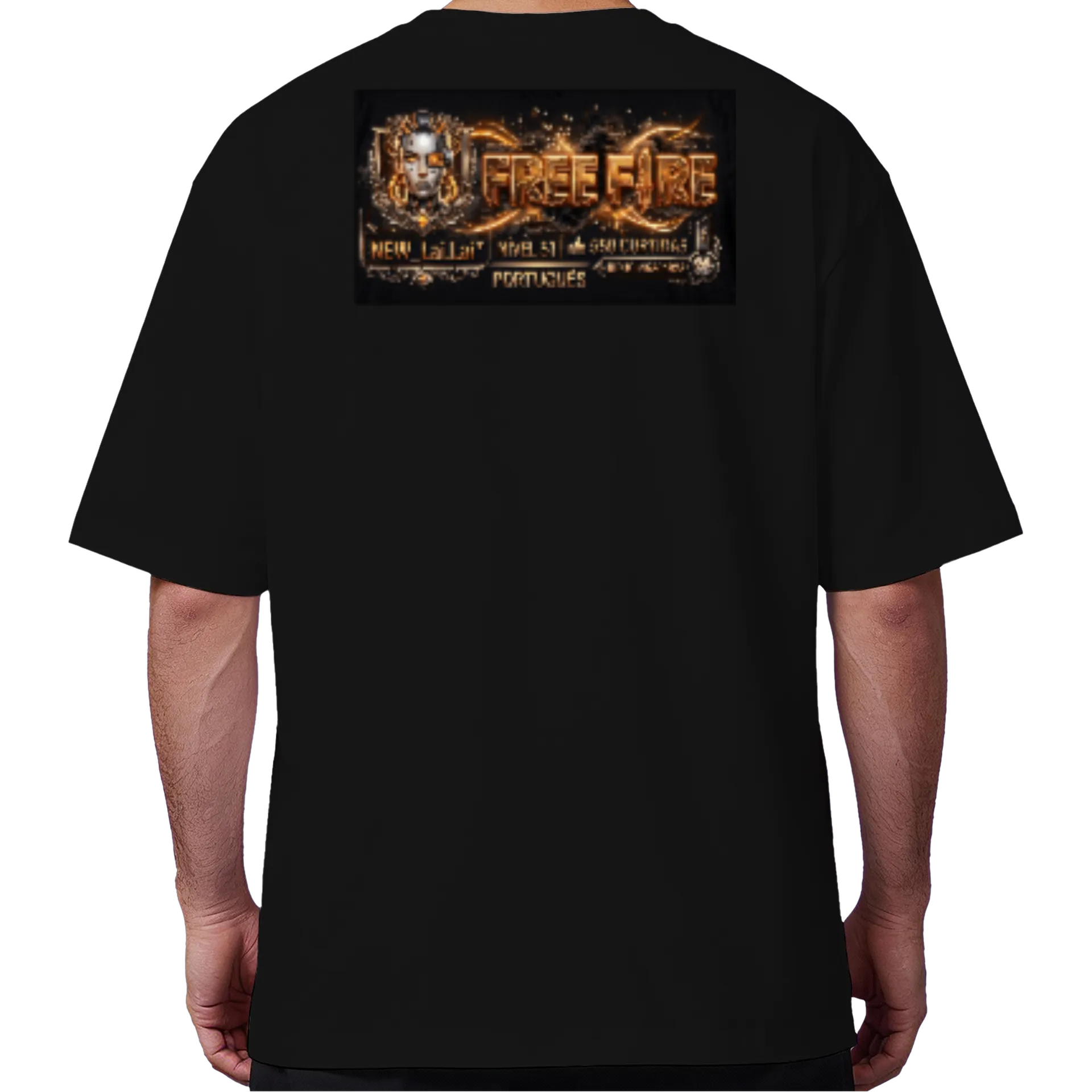 Camiseta Oversized FF New Lai.Lai - Imagem 6