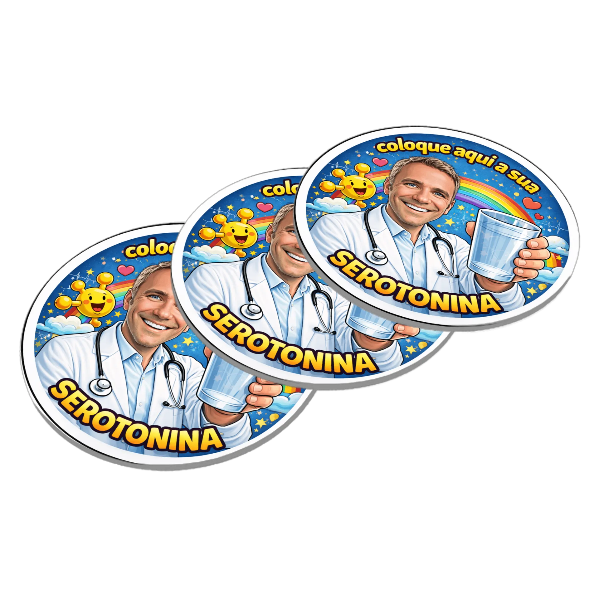 Porta-copos personalizado de Dr.Serotonina